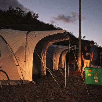 Shelterbox USA tents for Prepare Respond Recover Podcast Hosted By Todd DeVoe